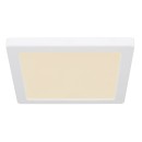 Globo 12380-18W LED mennyezeti lámpa Lasse 1x18W | 1500lm | 3000-4000-6500K - fehér, opál
