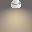 Philips 50603/31/P0 LED mennyezetre szerelhető lámpa Bukko 3x4,3W | 1290lm | 2200-2700K - Scene Switch, EyeComfort, fehér