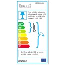 Ideal Lux Ideal Lux 158242 LED fali lámpa iránylámpával Nordik 1x40W | E14 | 45lm | 3000K - fekete