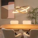 Lucide L464039202 LED mennyezeti függőlámpa VIDAL  | 92W integrált LED forrás | 4160lm | 2700K