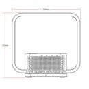 Immax 08994L LED asztali lámpa CRANE  | 10W integrált LED forrás