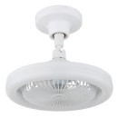 Globo 03680W LED ventilátor világítással LIDEA  | 20W integrált LED forrás | 1480lm | 3000-6500K | ventilátor