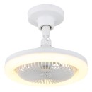 Globo 03680W LED ventilátor világítással LIDEA  | 20W integrált LED forrás | 1480lm | 3000-6500K | ventilátor