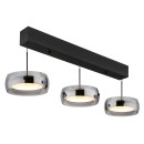 Globo 16058-3 LED mennyezeti függőlámpa LIVION  | 30W integrált LED forrás | 2400lm | 3000K