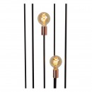 Lucide 08724/03/30 állólámpa Arthur 3x40W|E27