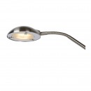 Lucide 19791/24/12 LED állólámpa Zenith 1x20W+4W | 1600lm+320lm | 3000K - szabályozható, krómozott