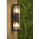 Lucide 27885/02/30 kültéri fali lámpa Claire 2x60W|E27|IP54