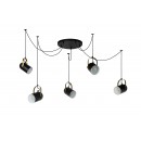 Lucide 45466/05/30 függő mennyezeti lámpa Swapp 5x40W|E27