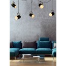 Lucide 45466/05/30 függő mennyezeti lámpa Swapp 5x40W|E27