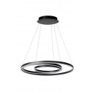 Lucide 46402/99/30 LED mennyezeti függőlámpa Trinity 1x62W | 8160lm | 3000K - szabályozható, fekete