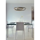 Lucide 46402/99/30 LED mennyezeti függőlámpa Trinity 1x62W | 8160lm | 3000K - szabályozható, fekete