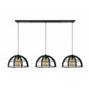 Lucide 76464/03/30 mennyezeti függőlámpa Dikra 3x60W|E27