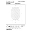 Lucide L038435030 LED kültéri asztali lámpa COLIN | 3W integrált LED forrás | 180lm | 3000K
