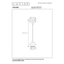 Lucide 09434/01/31 FAVORI mennyezeti függőlámpa D90mm | 1xGU10 - fehér