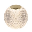 Lucide L135991160 LED asztali lámpa CINTRA  | 2W integrált LED forrás | 125lm | 3000K