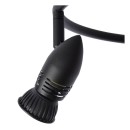 Lucide 13955/03/30 CARO mennyezeti spotlámpa D310mm | 3xGU10 - fekete