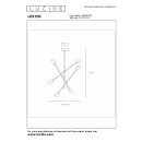 Lucide L211190602 mennyezeti függőlámpa LESTER  E27