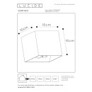 Lucide L272500631 LED kültéri fali lámpa VERTIGO | 6W integrált LED forrás | 258lm | 2700K