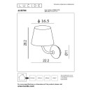 Lucide 27888/07/30 LED kültéri fali lámpa 1x7W | 900lm | 3000K | IP65 - fekete