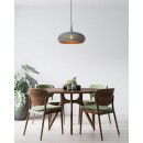 Lucide 30492/45/36 RAYCO mennyezeti függőlámpa D450mm | 1xE27 - szürke