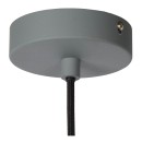 Lucide 30492/45/36 RAYCO mennyezeti függőlámpa D450mm | 1xE27 - szürke