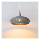 Lucide 30492/45/36 RAYCO mennyezeti függőlámpa D450mm | 1xE27 - szürke