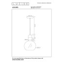 Lucide L344382861 mennyezeti függőlámpa JULIUS  E27
