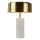 Lucide 34540/03/31 asztali lámpa Mirasol 3x7W | G9 - fehér márvány