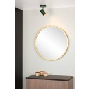 Lucide 35913/01/33 FLORIS mennyezeti spotlámpa D100mm | 1xGU10 - zöld, sárgaréz