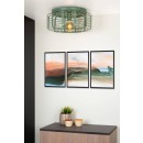 Lucide 45148/45/37 MELOPEE mennyezetre szerelhető lámpa D450mm | 1xE27 - türkiz