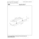 Lucide L452990430 fali lámpa VINZ  G9