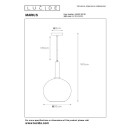 Lucide L454023030 mennyezeti függőlámpa MARIUS  E27