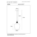 Lucide L454082262 mennyezeti függőlámpa ILONA  E27