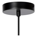 Lucide 45494/01/65 mennyezeti függőlámpa Joanet 1x40W | E27 - füstszürke, üveg