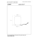 Lucide L455940165 asztali lámpa JOANET  E27