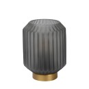 Lucide 45595/01/51 asztali kislámpa Sueno 1x40W | E14 - szürke, kábelkapcsoló
