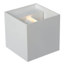 Lucide 69200/06/31 LED fali spotlámpa Axi 1x6W | 350lm | 2700K | IP54 - fehér, fém