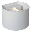 Lucide 69201/06/31 LED fali spotlámpa Axi 1x6W | 350lm | 2700K | IP54 - fehér, fém