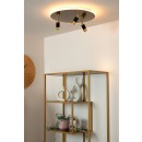 Lucide L711014802 LED mennyezetre szerelhető lámpa JUBEL  | 3x5W integrált LED forrás | 650lm | 2700K