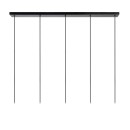 Lucide 74404/05/65 mennyezeti függőlámpa Orlando 5x60W | E27