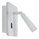 Lucide 77282/03/31 LED fali lámpa Oregon 1x3W | 3000K - kapcsolóval