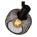 Lucide 77978/01/30 fali spotlámpa Maren 1x40W | E14 - fekete, fém, állítható, szabályozható
