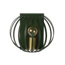 Lucide 78274/01/33 fali lámpa Manuela 1x40W | E14 - zöld, fém, szabályozható
