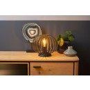 Lucide 78574/25/30 asztali kislámpa Manuela 1x40W | E27 - fekete, fém, kábelkapcsoló