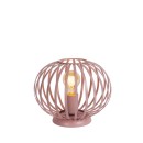 Lucide 78593/25/66 kislámpa Merlina 1x40W | E27 - rózsaszín, fém, kábelkapcsoló