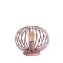 Lucide 78593/25/66 kislámpa Merlina 1x40W | E27 - rózsaszín, fém, kábelkapcsoló