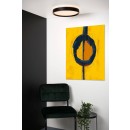 Lucide 79182/18/30 LED mennyezetre szerelhető lámpa Nuria 1x18W | 1440lm | 2700K - fekete, szabályozható