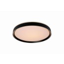 Lucide 79182/18/30 LED mennyezetre szerelhető lámpa Nuria 1x18W | 1440lm | 2700K - fekete, szabályozható