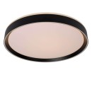 Lucide 79182/36/30 LED mennyezetre szerelhető lámpa Nuria 1x36W | 2880lm | 2700K - fekete, szabályozható