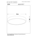 Lucide L791853030 LED mennyezetre szerelhető lámpa UNAR  | 18W integrált LED forrás | 1140lm | 2700K
